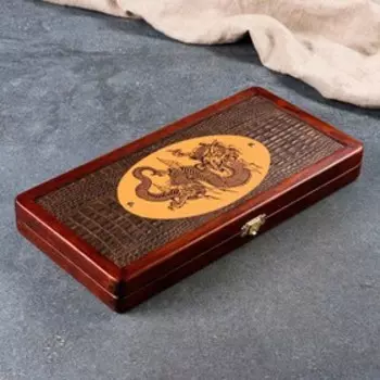 Нарды ручной работы "Дракон китайский", малые, 41х20 см, массив ясеня