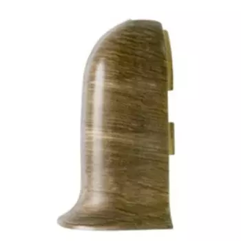 Наружный угол для плинтуса SALAG 50 Дуб Польский, (1шт блистер)