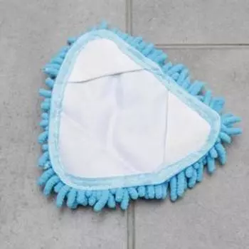 Насадка для окномойки Доляна, микрофибра букля, 1417 см, синяя