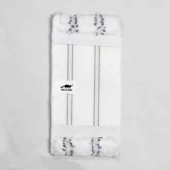 Сменная насадка для окномойки Raccoon, микрофибра, 2110.5 см, белая