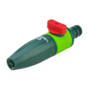 Насадка для полива, регулируемая, с аквастопом, 1/2"(12 мм)