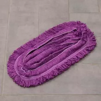 Насадка для швабры арт. 1499452, 40×15 см, микрофибра нити, цвет сиреневый