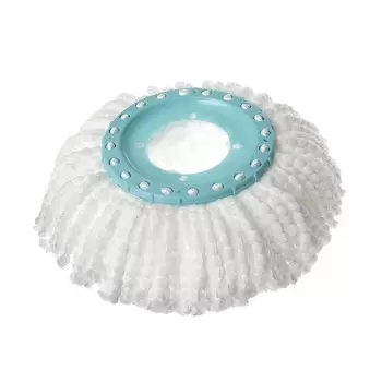 Насадка для швабры с механизмом отжима из микрофибры, 16х16 см