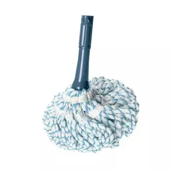 Насадка, для швабры TWIST Class, с механизмом отжима, из хлопка и микрофибры, 40х15 см