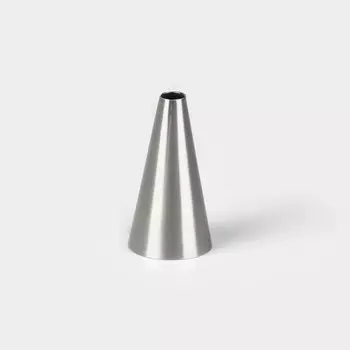 Насадка кондитерская KONFINETTA «Круг», d=2.4 см, выход 0.6 см, нержавеющая сталь