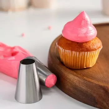 Насадка кондитерская KONFINETTA «Круг», d=3,5 см, выход d=1,5 см, нержавеющая сталь