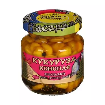 Насадка "Кукуруза-Конопля" запах мотыля, 110 мл
