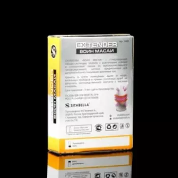 Насадка стимулирующая Sitabella Extend «Воин Масай», овок