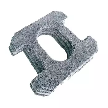 Насадка-тряпка Xiaomi HUTT W8 SQ3, для робота-стеклоочистителя, 4 шт, серая