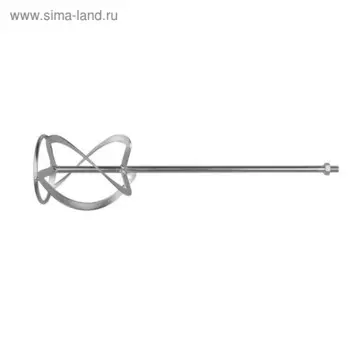 Насадка "ЗУБР" ЗМРН-1-120-02, для миксера, снизу-вверх, М14, d=120 мм, L=590 мм