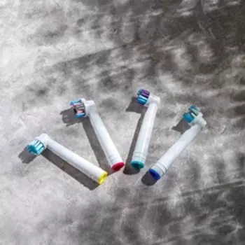 Набор насадок Luazon LP-006, 4 штуки, для электрической зубной щётки