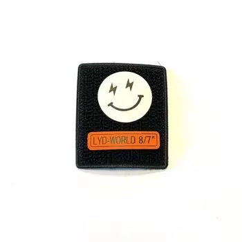 Нашивка под кожу, размер 4x5 см, цвет белый