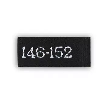 Размерник 146-152, 51.1 см, чёрный