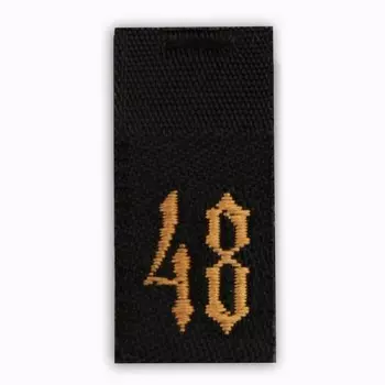 Размерник 48, 4.61 см, черный