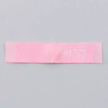 Размерник 50-52, 51.1 см, розовый