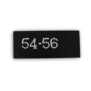 Размерник «54-56», 5 х 1.1 см, цвет чёрный