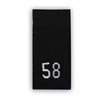 Размерник 58, 4.61.1 см, чёрный