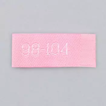Размерник 98-104, 51.1 см, розовый