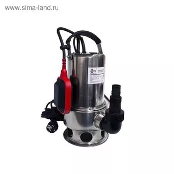 Насос фекальный STI FP-550 N, напор максимальный 7м, 550 Вт, 166 л/мин, нерж.сталь