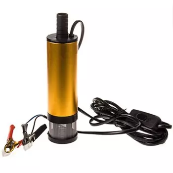 Насос перекачки топлива 12V для дизеля 51 мм 30 л/мин с фильтром Skyway, S08801007