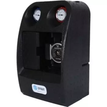 Насосная группа STOUT SDG-0038-342502, теплообменник 34 пластин, Grundfos UPSO 25-65