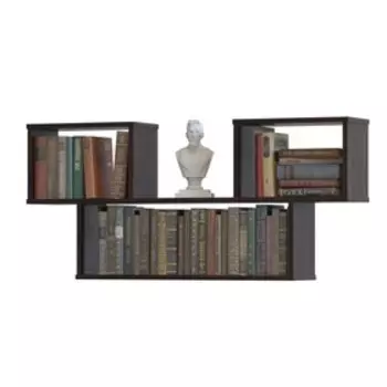 Настенная полка, 1150 × 196 × 520 мм, цвет венге