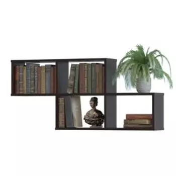 Настенная полка, 1150 × 196 × 520 мм, цвет венге