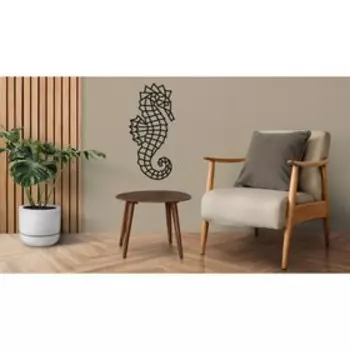 Настенное панно из дерева, сборная модель, EWA Design, Морской Конёк