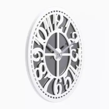 Настенные часы, серия: Интерьер, "Альбит", дискретный ход, d=41 см