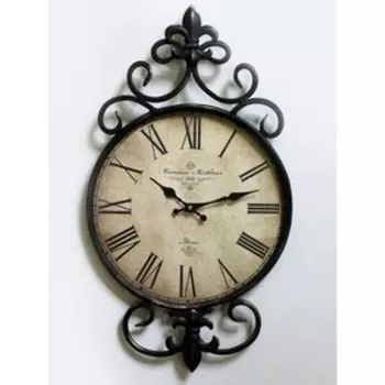 Настенные часы, серия: Интерьер, "Лилия", дискретный ход, 59 х 33 см