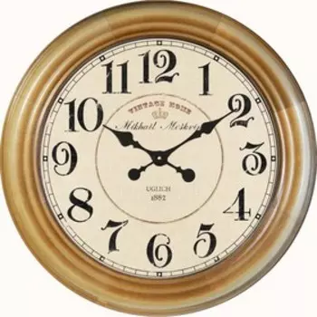 Настенные часы, серия: Интерьер, "Мангейм", плавный ход, 42 х 42 см