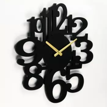 Настенные часы, серия: Интерьер, "Стайл", плавный ход, 47 х 47 х 0.8 см