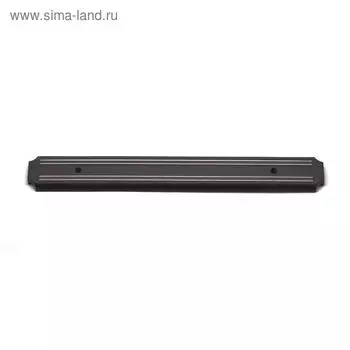 Настенный держатель магнитный Atlantis, 38 см, чёрный