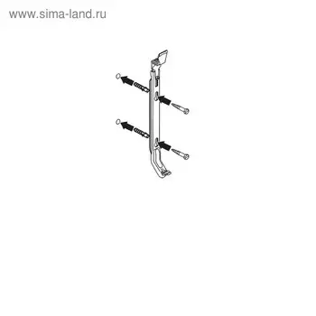 Настенный кронштейн Buderus K15.4 (900), с пластиковыми вставками, тип 20/21/22/33