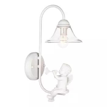 Настенный светильник 1х60Вт E14, размер 20x13x40 см