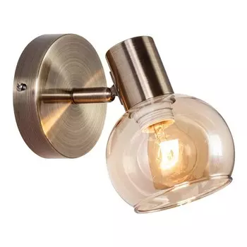 Настенный светильник 1x60Вт E14, размер 18x10x14 см