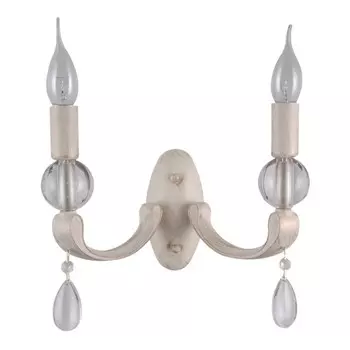 Настенный светильник 2x40Вт E14, размер 33x21x22 см