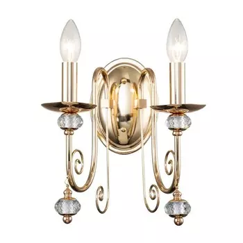 Настенный светильник 2x40Вт E14, размер 40x16x33,5 см