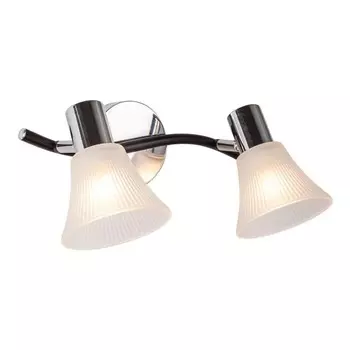 Настенный светильник 2x60Вт E14, размер 39x11x18,5 см