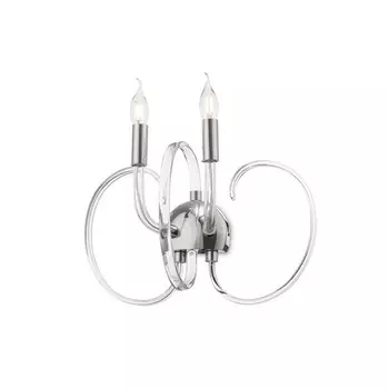 Бра Maytoni MOD051WL-02TR, 2хE14, 40Вт, 30х20х32 см, цвет прозрачный