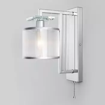 Настенный светильник с абажуром Fargo, 40Вт, E14, 28x15x30 см