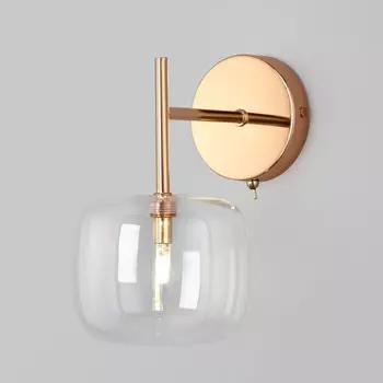 Настенный светильник со стеклянным плафоном Jar, 3Вт, G4, 20,5x13x22 см