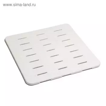 Настил для душевой кабины PRIMANOVA Duck, пластик, цвет белый