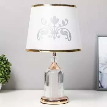 Настольная лампа "Мишель" Е27 40Вт золото 26х26х43 см RISALUX