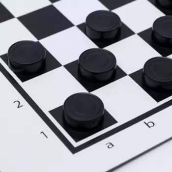 Настольная игра 2 в 1 "Надо думать": шашки, нарды, поле 21 х 19 см