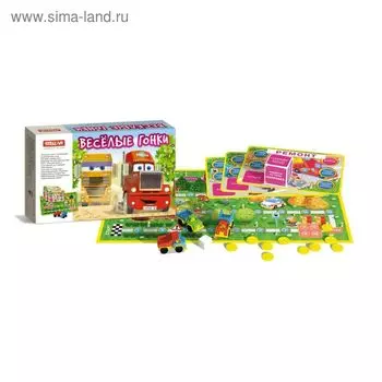 Настольная игра №33 «Весёлые гонки»