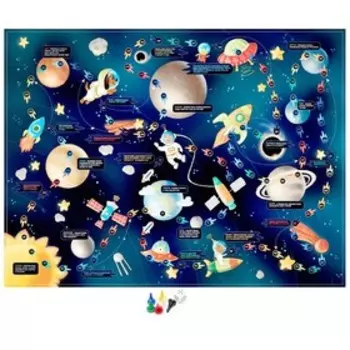 Настольная игра-бродилка «Космическое приключение», 59х45 см