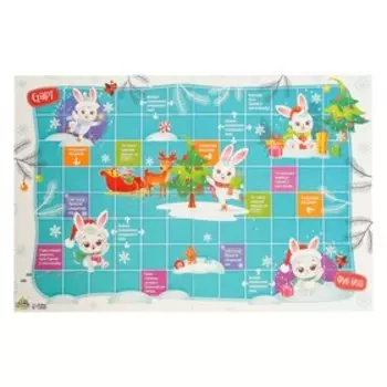 Настольная игра-бродилка «Снежный лабиринт»