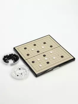 Настольная игра ГО, магнитная доска, 120 камней