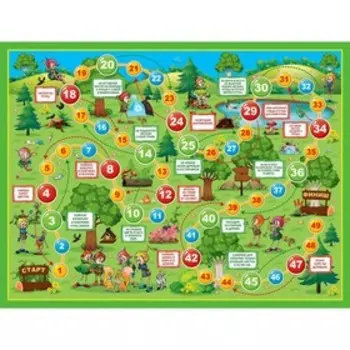 Настольная игра-ходилка «Азбука природолюбия»